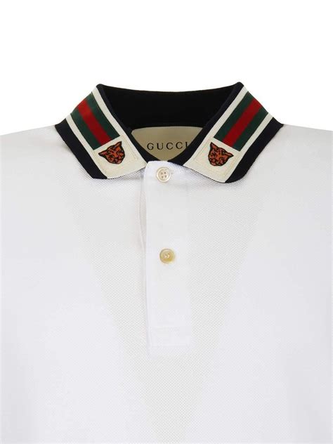 gucci ribbon polo shirt|authentic gucci polo shirts.